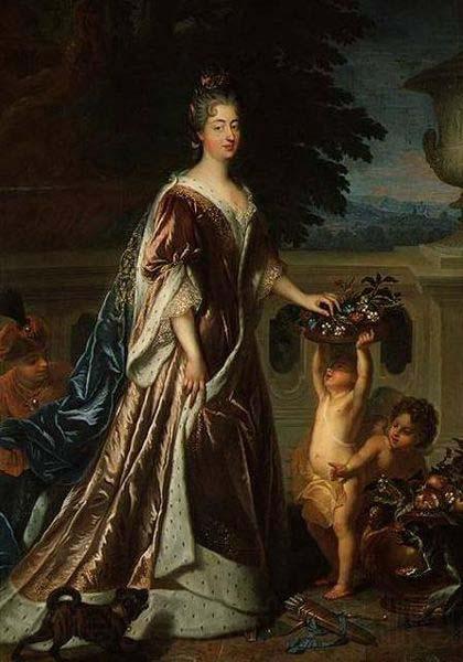 Francois de Troy Portrait of the duchesse du Maine Germany oil painting art
